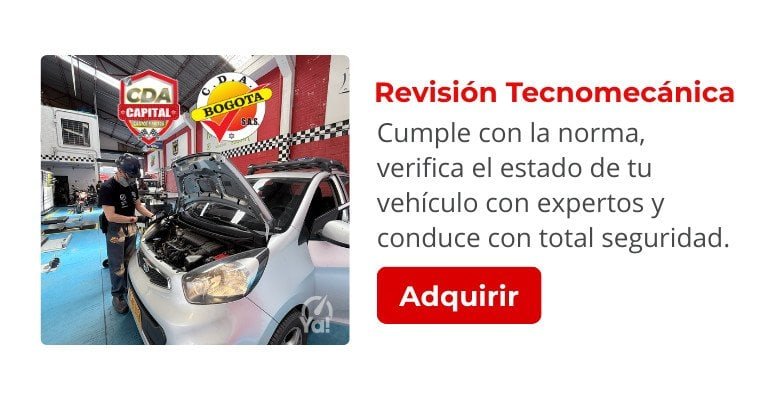 Servicio de tecnomecánica CDA Bogotá CDA Capital listoyaautos
