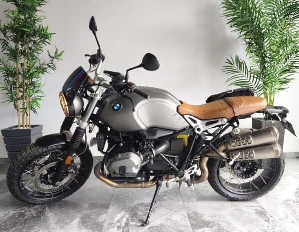 
BMW R Ninet Scrambler 2017 lleno									