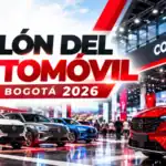 Salón del Automóvil de Bogotá 2026 en Corferias con exhibición de carros nuevos y SUV.